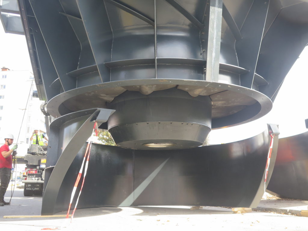 Vue de la turbine