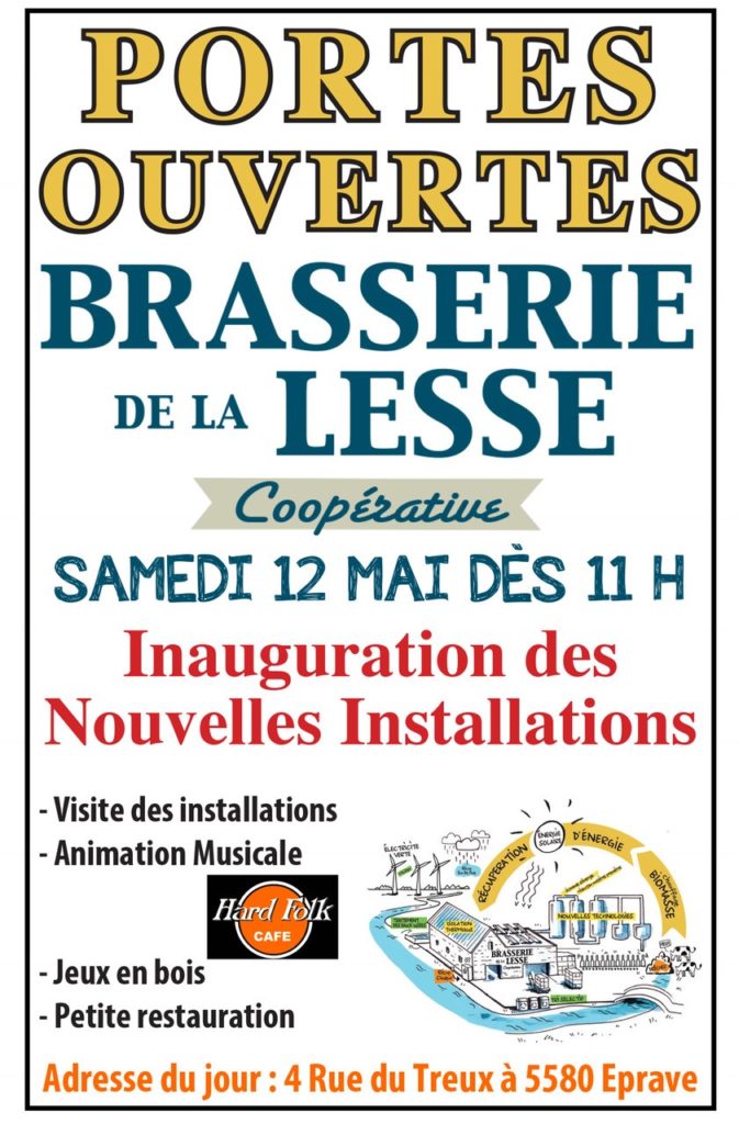 Invitation Brasserie de la Lesse