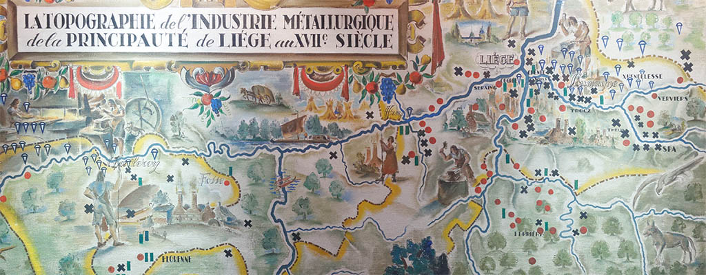 Visite à la maison de la métallurgie(Liège)